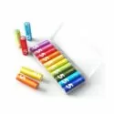 Батарейка Zi7-AAA Rainbow Colors (мизинчиковый)