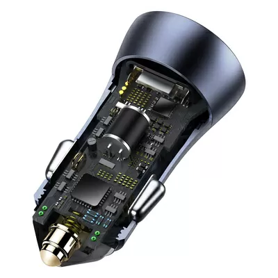 Автомобильное зарядное устройство Baseus Golden Contactor Pro Dual 40W